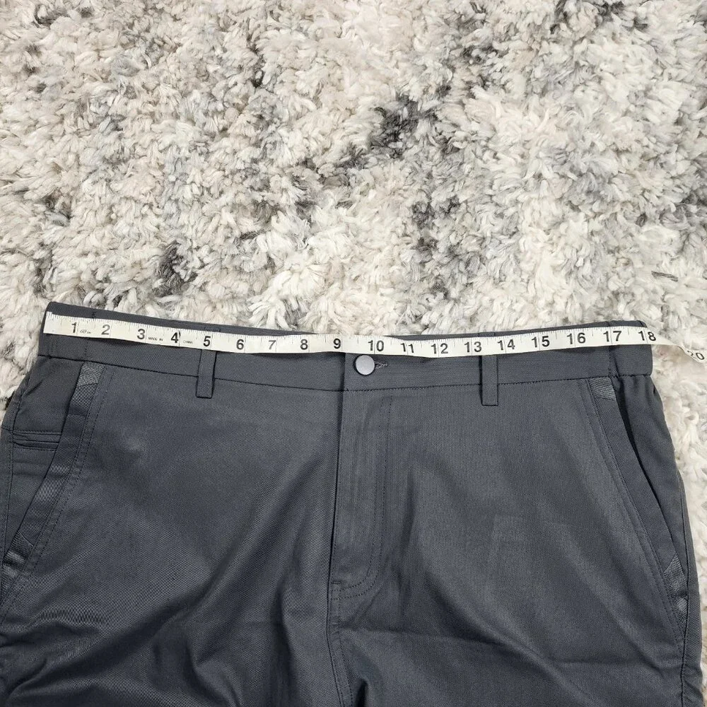Jack Archer Jetsetter Chinos Tech Performance Pants 35x30 Trousers Charcoal Gray
